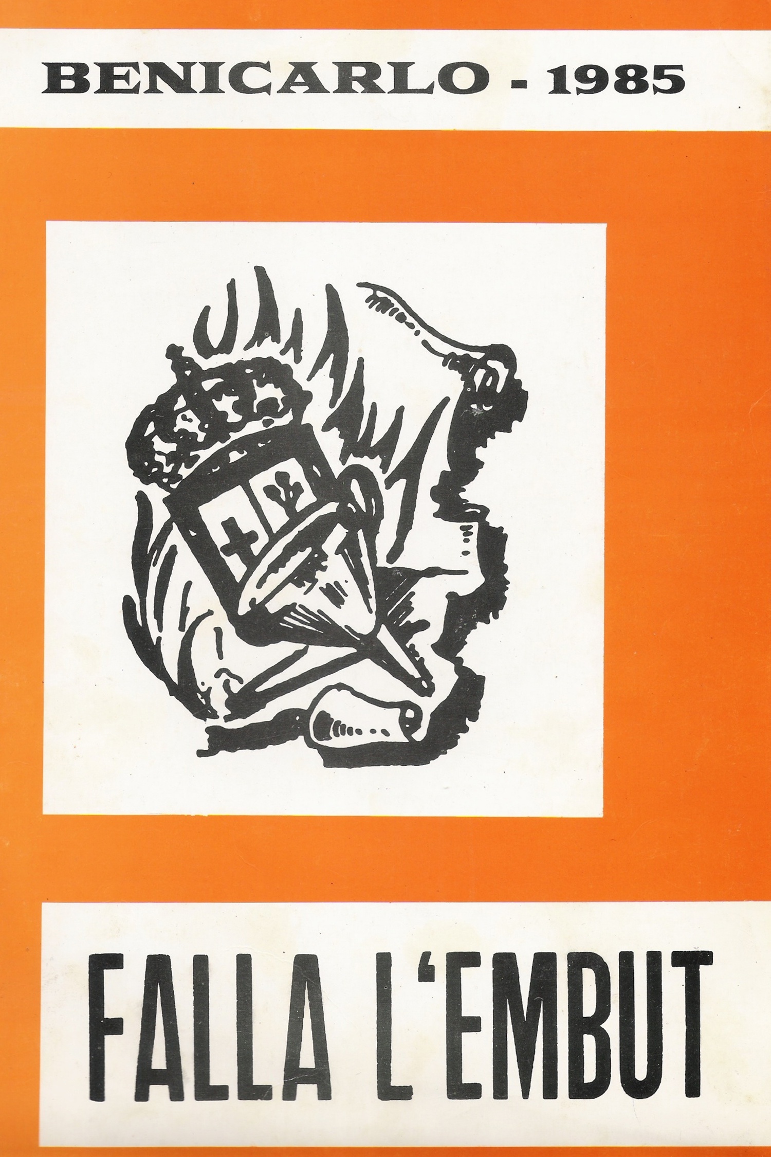Llibret Falla l'Embut 1985