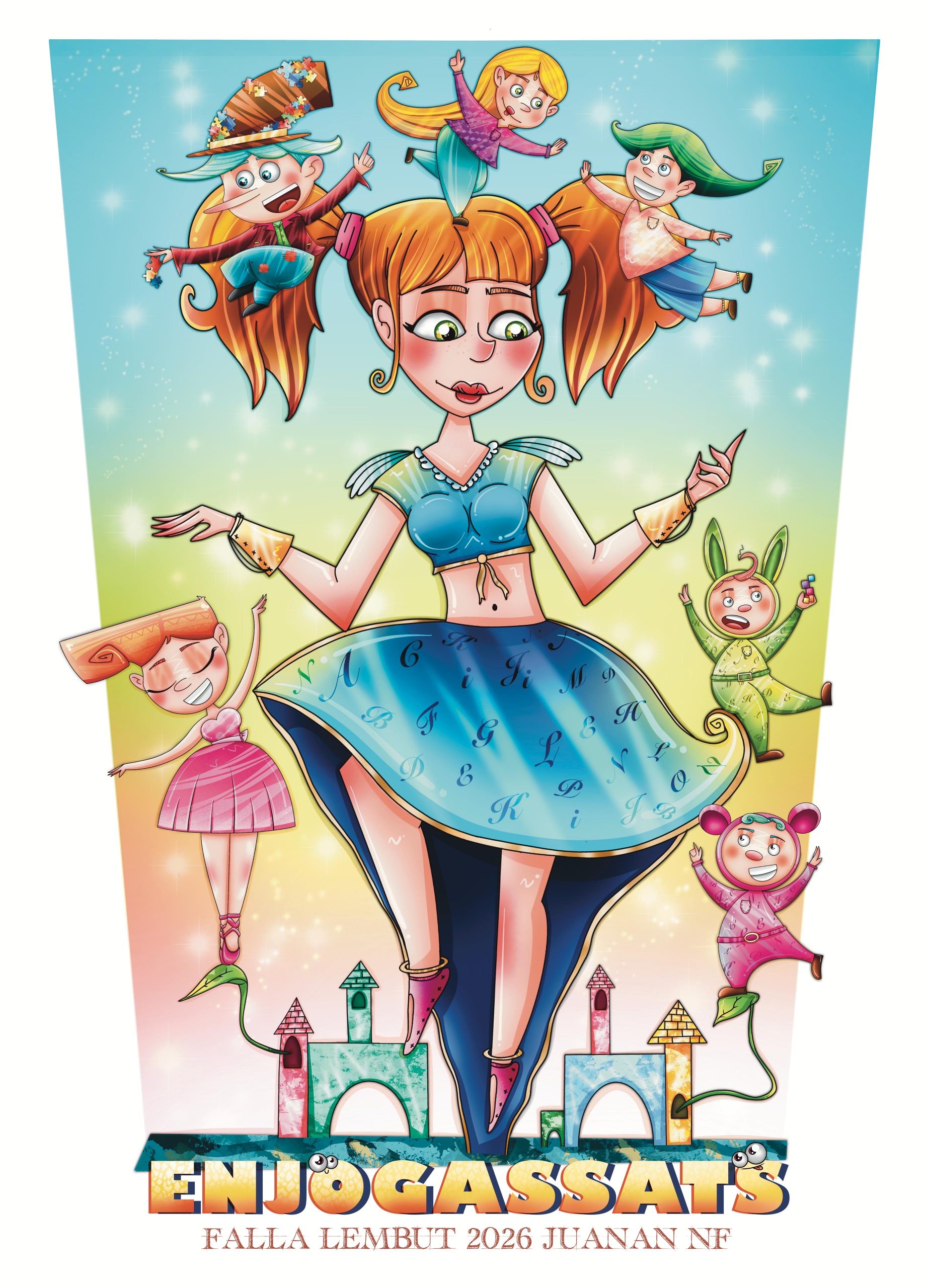 Esbós falla infantil