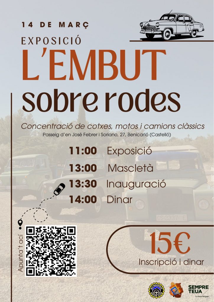 Concentració de cotxes, motos i camions clàssics