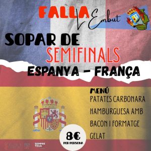 Sopar de semifinals Espanya - França